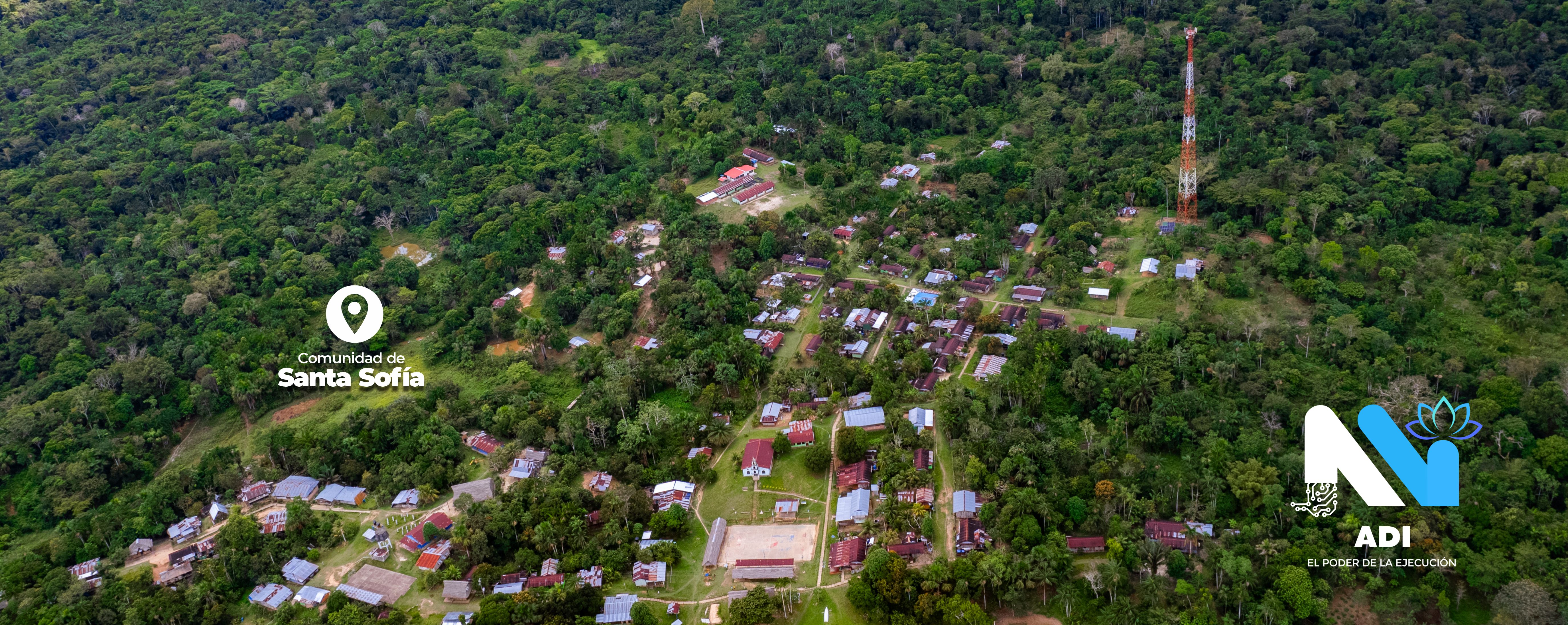 Vista aérea de Santa Sofía